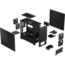 PC Case - FRACTAL DESIGN - Pop Air Black Solid - Black (FD-C-POA1A-01)