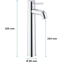 GROHE - Single-lever countertop washbasin mixer - Size XL