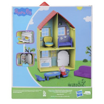 Peppa Pig Peppa's Family Home, Preschool Toy, Includes Figure and 6 Ac