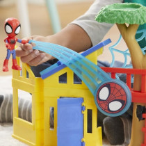 Spidey Playset with 10cm Spidey Figure, Ages 3 and Up, Marvel Spidey a