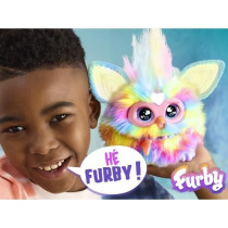 Furby Tie Dye, 15 accessories, interactive plush toy for girls and boy