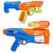 NERF N Series Gear Up Blaster 3-Pack, Dart Blaster, 18 Nerf N1 Darts C