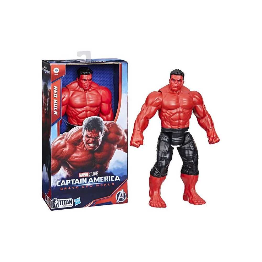 Marvel Studios Captain America Brave New World Titan Hero Series, Red