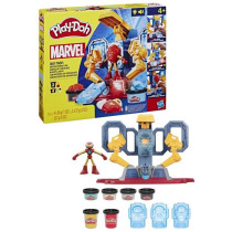 Play-Doh Iron Man Armor Factory, Iron Man Figure and Modeling Clay Set