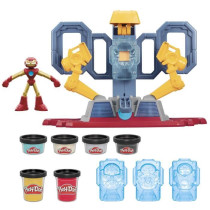 Play-Doh Iron Man Armor Factory, Iron Man Figure and Modeling Clay Set