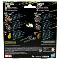 Beyblade X Marvel Collab, Iron Man 4-80B vs. Thanos 4-60B, multipack,