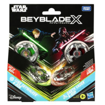 Beyblade X and Star Wars, Collab Luke Skywalker 4-80B vs. Darth Vader