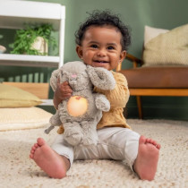 INGENUITY Veilleuse bébé, Doudou lapin, peluche Sylvie, réponds au