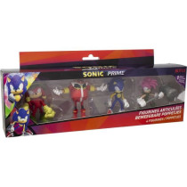 SONIC - 4 ARTICULATED FIGURINES - 7.5 CM (ASST)