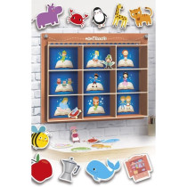 Sturdy Montessori Bulletin Board - LISCIANI - Ideal for many activitie