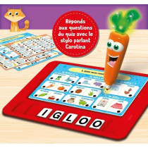 Carotina writing tablet to enrich vocabulary - LISCIANI - Bright and t