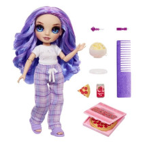 Junior High Pyjama Party - 22 cm Articulated Fashion Doll - Violet (Pu