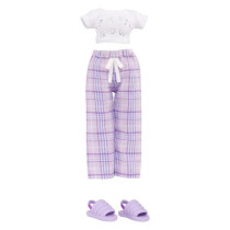 Junior High Pyjama Party - 22 cm Articulated Fashion Doll - Violet (Pu