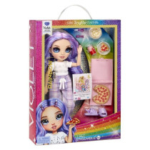 Junior High Pyjama Party - 22 cm Articulated Fashion Doll - Violet (Pu