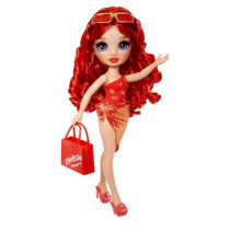 Rainbow High Swim & Style - 27 cm articulated fashion doll - Ruby (red