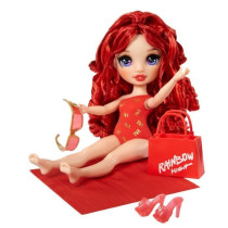 Rainbow High Swim & Style - 27 cm articulated fashion doll - Ruby (red