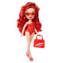 Rainbow High Swim & Style - 27 cm articulated fashion doll - Ruby (red