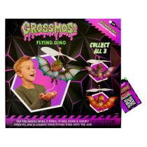 GrossMos Flying - Discover your flying dinosaur - Green - 3 models to