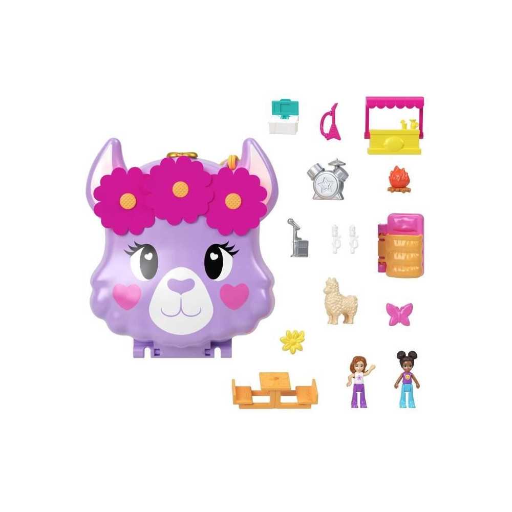 Polly Pocket - Llama adventure box - Mini -Univers - 4 years and +