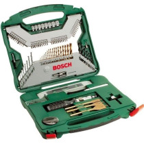 Coffret X-Line Titane de forets et d'embouts de vissage Bosch - 100 pi