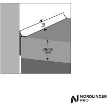 Sealing Joint - NORDLINGER PRO - 3 m - White