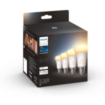 Philips Hue White Ambiance, E27 connected LED bulb, 60W equivalent, 80