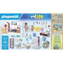 PLAYMOBIL - 71611 - Bathroom bathtub