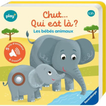 Ravensburger play+, Shh...who's there? Baby animals, Book, Early child