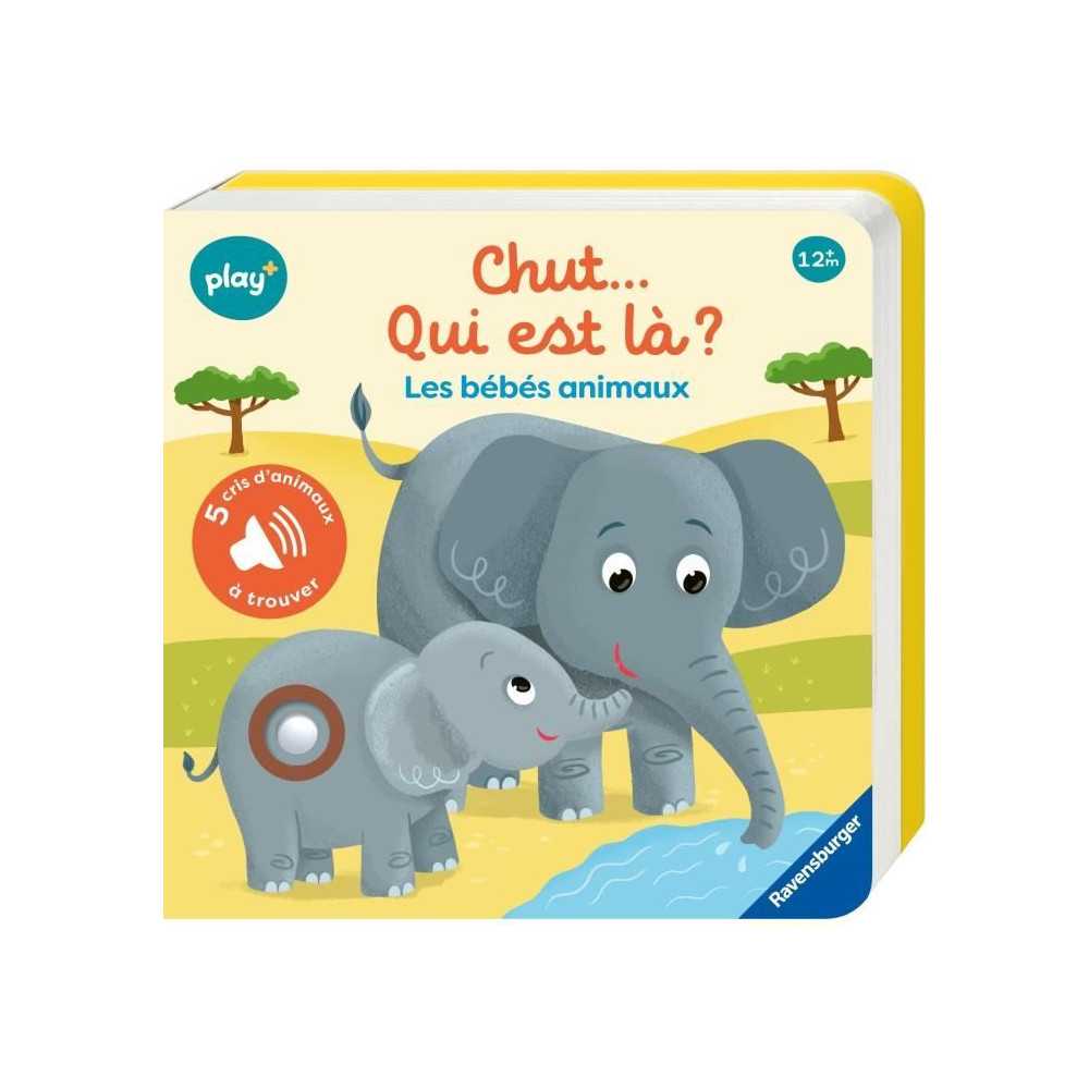 Ravensburger play+, Shh...who's there? Baby animals, Book, Early child