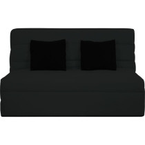 DUNLOPILLO Banquette BZ 2 places - Noir - ReVEUR