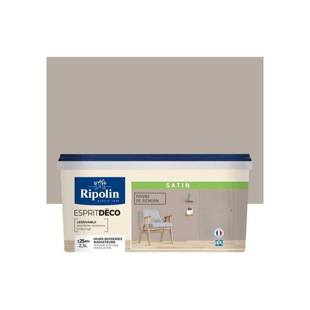 RIPOLIN All Pieces Wall Paint - Sichuan Satin Pepper, 2.5L