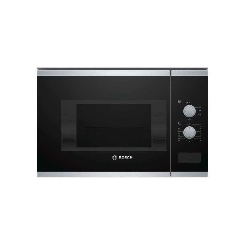 Micro-ondes Pose libre BOSCH BFL520MS0 - Monofonction - Inox - 20 L -