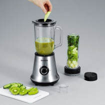 Severin SM3737 Classic Blender with Mix & Go - Stainless steel nutrien