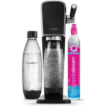 Sodastream soda machine - + sparkling water machine black art pack dis