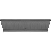 Planter - GARDEN ID Terraflor - Anthracite 80 cm - Solidity - Water re