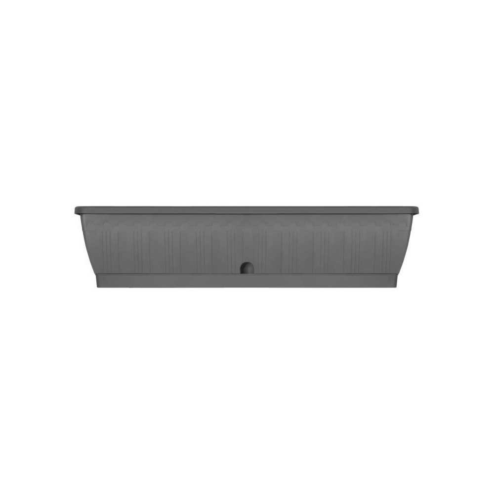 Planter - GARDEN ID Terraflor - Anthracite 80 cm - Solidity - Water re