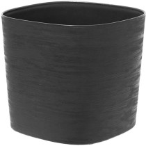 Pot with water reserve - GARDEN ID Respect - Black-Anth 25 x 25 cm - 1