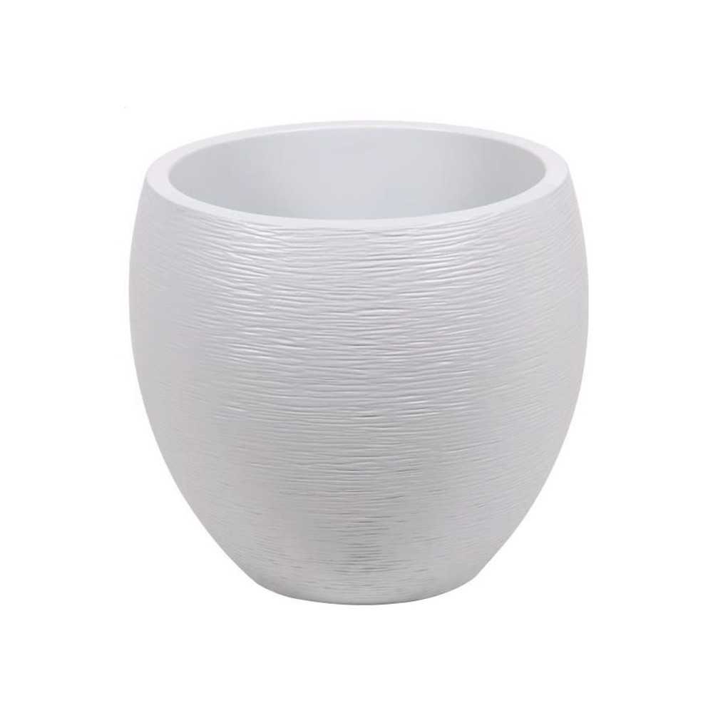 EDA Round Pot Graphit Ø50cm - Capacity 46L - Cenguse white