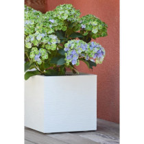 PLASTIC EDA Graphit Up Square Flower Box - 21 L - 29.5 x 29.5 x 29.5 c