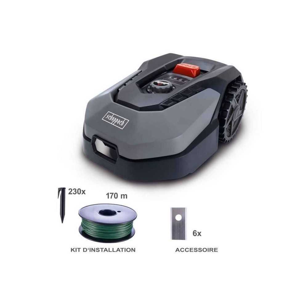 Scheppach RoboCut XXL900 Connected Robot Lawn Mower 900m2 with Chargin