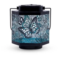 Solar lantern - GARDEN ID Papillon - Ø13 h15 cm - Autonomy 8h - Switc