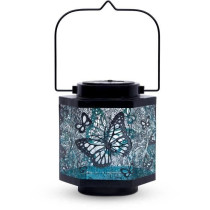 Solar lantern - GARDEN ID Papillon - Ø13 h15 cm - Autonomy 8h - Switc