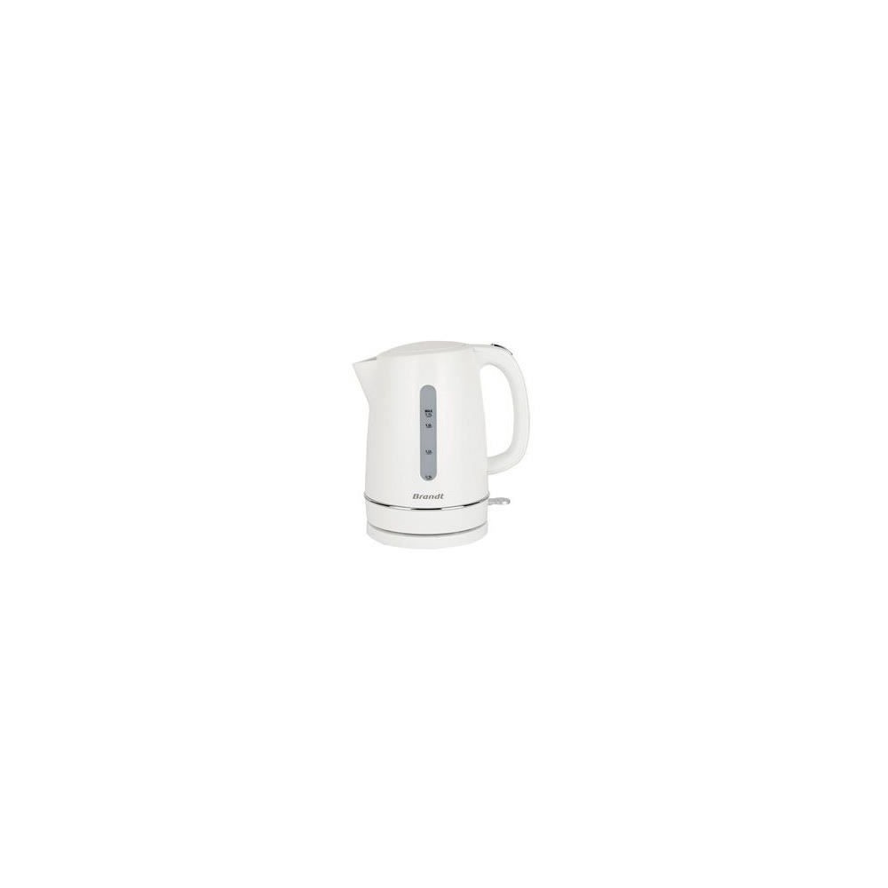 Bouilloire - BRANDT - BO1702W - 1,7 L - Socle 360° - Blanc