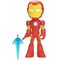 Spidey Iron Man Figure 22 cm, Toy for children, from 3 years old, Hasb