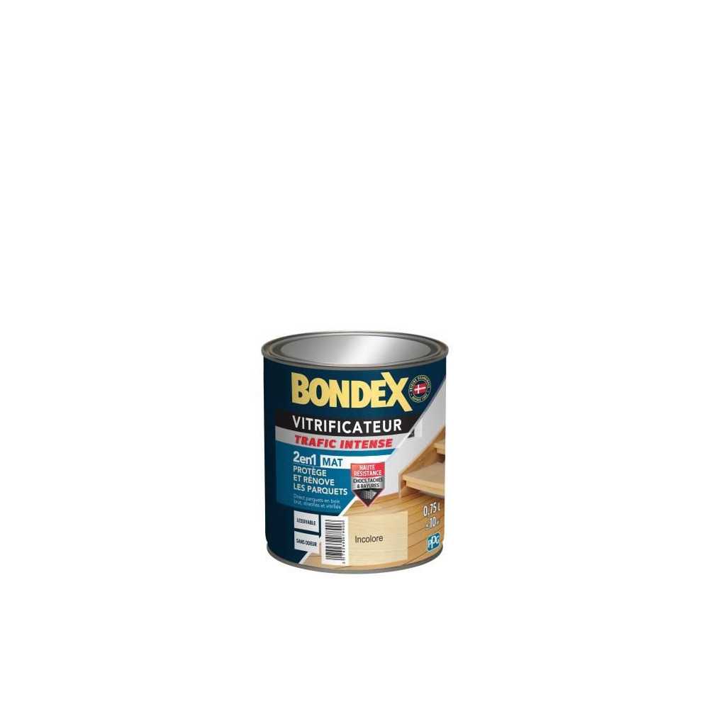 Mat Vitrifier Bondex to protect and renovate parquet and stairs - colo