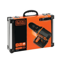 BLACK & DECKER BDCDC18BAFC - Drill-driver - Li Ion 2x18 V battery + 80