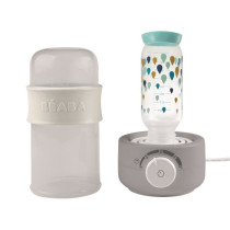 BEABA Baby Milk Second gray: steam bottle warmer