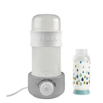 BEABA Baby Milk Second gray: steam bottle warmer