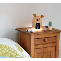 Night light alarm clock - BIGBEN - Dog shape - LED display, 3 melodies