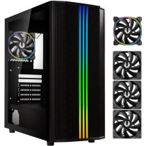 PC case without power supply - BITFENIX Saber Mesh (Black) - Mid-tower